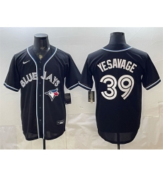 Men Toronto Blue Jays 39 Trey Yesavage 2026 Fashion Replica Black Out Stitched Baseball Jersey Men Toronto Blue Jays 39 Trey Yesavage 2026 Fashion Replica Black Out Stitched Baseball Jersey