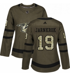 Womens Adidas Nashville Predators 19 Calle Jarnkrok Authentic Green Salute to Service NHL Jersey Womens Adidas Nashville Predators 19 Calle Jarnkrok Authentic Green Salute to Service NHL Jersey