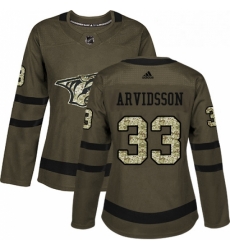 Womens Adidas Nashville Predators 33 Viktor Arvidsson Authentic Green Salute to Service NHL Jersey Womens Adidas Nashville Predators 33 Viktor Arvidsson Authentic Green Salute to Service NHL Jersey