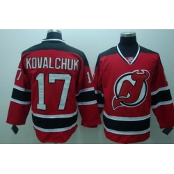 New Jersey Devils 17 Ilya Kovalchuk Red Jerseys Throwback