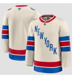 Men New York Rangers Blank Beige 2026 Winter Classic Stitched Hockey Jersey Men New York Rangers Blank Beige 2026 Winter Classic Stitched Hockey Jersey