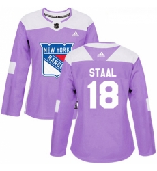 Womens Adidas New York Rangers 18 Marc Staal Authentic Purple Fights Cancer Practice NHL Jersey Womens Adidas New York Rangers 18 Marc Staal Authentic Purple Fights Cancer Practice NHL Jersey