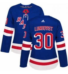 Womens Adidas New York Rangers 30 Henrik Lundqvist Authentic Royal Blue Home NHL Jersey Womens Adidas New York Rangers 30 Henrik Lundqvist Authentic Royal Blue Home NHL Jersey