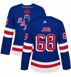 Womens Adidas New York Rangers 68 Jaromir Jagr Premier Royal Blue Home NHL Jersey Womens Adidas New York Rangers 68 Jaromir Jagr Premier Royal Blue Home NHL Jersey