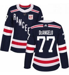 Womens Adidas New York Rangers 77 Anthony DeAngelo Authentic Navy Blue 2018 Winter Classic NHL Jersey Womens Adidas New York Rangers 77 Anthony DeAngelo Authentic Navy Blue 2018 Winter Classic NHL Jersey