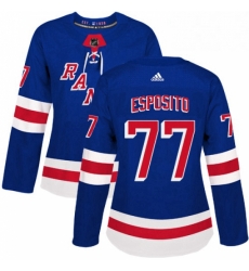 Womens Adidas New York Rangers 77 Phil Esposito Premier Royal Blue Home NHL Jersey Womens Adidas New York Rangers 77 Phil Esposito Premier Royal Blue Home NHL Jersey