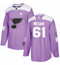 Mens Adidas St Louis Blues 61 Wade Megan Authentic Purple Fights Cancer Practice NHL Jersey Mens Adidas St Louis Blues 61 Wade Megan Authentic Purple Fights Cancer Practice NHL Jersey