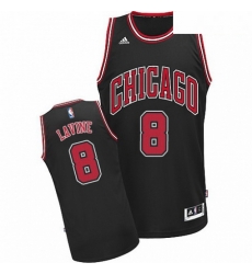 Mens Adidas Chicago Bulls 8 Zach LaVine Swingman Black Alternate NBA Jersey Mens Adidas Chicago Bulls 8 Zach LaVine Swingman Black Alternate NBA Jersey
