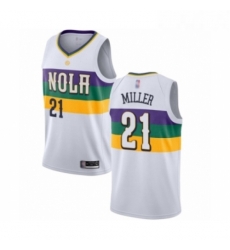 Youth New Orleans Pelicans 21 Darius Miller Swingman White Basketball Jersey City Edition Youth New Orleans Pelicans 21 Darius Miller Swingman White Basketball Jersey City Edition