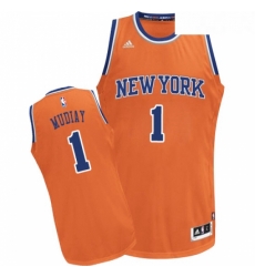 Youth Adidas New York Knicks 1 Emmanuel Mudiay Swingman Orange Alternate NBA Jersey Youth Adidas New York Knicks 1 Emmanuel Mudiay Swingman Orange Alternate NBA Jersey
