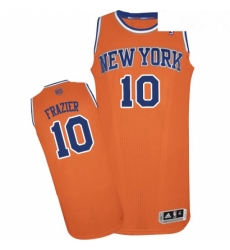 Youth Adidas New York Knicks 10 Walt Frazier Authentic Orange Alternate NBA Jersey Youth Adidas New York Knicks 10 Walt Frazier Authentic Orange Alternate NBA Jersey