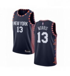 Youth New York Knicks 13 Marcus Morris Swingman Navy Blue Basketball Jersey 2018 19 City Edition Youth New York Knicks 13 Marcus Morris Swingman Navy Blue Basketball Jersey 2018 19 City Edition