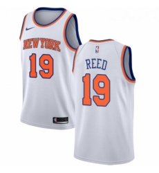 Youth Nike New York Knicks 19 Willis Reed Swingman White NBA Jersey Association Edition Youth Nike New York Knicks 19 Willis Reed Swingman White NBA Jersey Association Edition