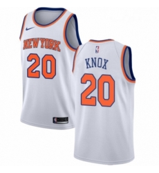 Youth Nike New York Knicks 20 Kevin Knox Swingman White NBA Jersey Association Edition Youth Nike New York Knicks 20 Kevin Knox Swingman White NBA Jersey Association Edition