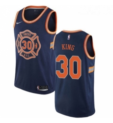 Youth Nike New York Knicks 30 Bernard King Swingman Navy Blue NBA Jersey City Edition Youth Nike New York Knicks 30 Bernard King Swingman Navy Blue NBA Jersey City Edition