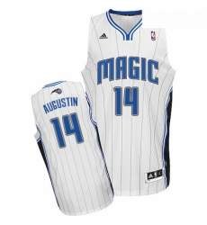 Youth Adidas Orlando Magic 14 DJ Augustin Swingman White Home NBA Jersey Youth Adidas Orlando Magic 14 DJ Augustin Swingman White Home NBA Jersey