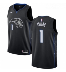 Youth Nike Orlando Magic 1 Jonathan Isaac Swingman Black NBA Jersey City Edition Youth Nike Orlando Magic 1 Jonathan Isaac Swingman Black NBA Jersey City Edition