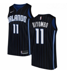 Youth Nike Orlando Magic 11 Bismack Biyombo Swingman Black Alternate NBA Jersey Statement Edition Youth Nike Orlando Magic 11 Bismack Biyombo Swingman Black Alternate NBA Jersey Statement Edition