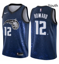 Youth Nike Orlando Magic 12 Dwight Howard Swingman Blue NBA Jersey City Edition Youth Nike Orlando Magic 12 Dwight Howard Swingman Blue NBA Jersey City Edition