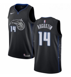Youth Nike Orlando Magic 14 DJ Augustin Swingman Black NBA Jersey City Edition Youth Nike Orlando Magic 14 DJ Augustin Swingman Black NBA Jersey City Edition