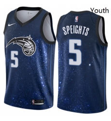 Youth Nike Orlando Magic 5 Marreese Speights Swingman Blue NBA Jersey City Edition Youth Nike Orlando Magic 5 Marreese Speights Swingman Blue NBA Jersey City Edition