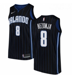 Youth Nike Orlando Magic 8 Mario Hezonja Swingman Black Alternate NBA Jersey Statement Edition Youth Nike Orlando Magic 8 Mario Hezonja Swingman Black Alternate NBA Jersey Statement Edition