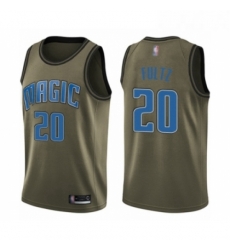 Youth Orlando Magic 20 Markelle Fultz Swingman Green Salute to Service Basketball Jersey Youth Orlando Magic 20 Markelle Fultz Swingman Green Salute to Service Basketball Jersey