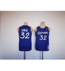 Youth Orlando Magic 2332 Shaquille O 27Neal Blue Throwback Stitched Jersey Youth Orlando Magic 2332 Shaquille O 27Neal Blue Throwback Stitched Jersey