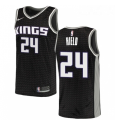 Youth Nike Sacramento Kings 24 Buddy Hield Swingman Black NBA Jersey Statement Edition Youth Nike Sacramento Kings 24 Buddy Hield Swingman Black NBA Jersey Statement Edition