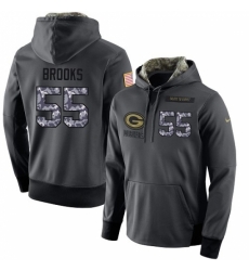 NFL Mens Nike Green Bay Packers 55 Ahmad Brooks Stitched Black Anthracite Salute to Service Player Performance Hoodie NFL Mens Nike Green Bay Packers 55 Ahmad Brooks Stitched Black Anthracite Salute to Service Player Performance Hoodie