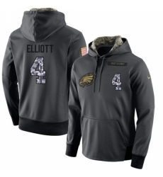 NFL Mens Nike Philadelphia Eagles 4 Jake Elliott Stitched Black Anthracite Salute to Service Player Performance Hoodie NFL Mens Nike Philadelphia Eagles 4 Jake Elliott Stitched Black Anthracite Salute to Service Player Performance Hoodie