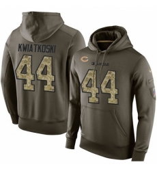 NFL Nike Chicago Bears 44 Nick Kwiatkoski Green Salute To Service Mens Pullover Hoodie NFL Nike Chicago Bears 44 Nick Kwiatkoski Green Salute To Service Mens Pullover Hoodie