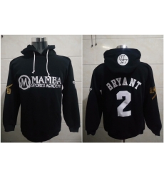 Men Mamba Sports Academy Kobe Bryant 2 Stitched Black Hoodie Men Mamba Sports Academy Kobe Bryant 2 Stitched Black Hoodie