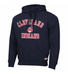 Men MLB Cleveland Indians Stitches Fastball Fleece Pullover Hoodie Navy Blue Men MLB Cleveland Indians Stitches Fastball Fleece Pullover Hoodie Navy Blue
