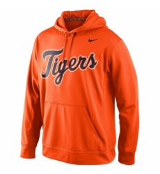 MLB Detroit Tigers Nike Men KO Wordmark Perfomance Hoodie Orange MLB Detroit Tigers Nike Men KO Wordmark Perfomance Hoodie Orange