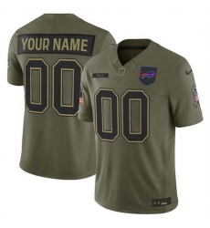 Men Buffalo Bills Active Player Custom Olive 2025 F U S E Salute to Service Limited Stitched Football Jersey Men Buffalo Bills Active Player Custom Olive 2025 F U S E Salute to Service Limited Stitched Football Jersey