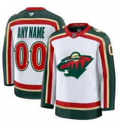Men Women Youth Minnesota Wild Fanatics 25th Anniversary Premium Custom Jersey White Men Women Youth Minnesota Wild Fanatics 25th Anniversary Premium Custom Jersey White