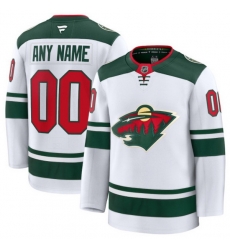 Men Women Youth Minnesota Wild Fanatics Away Premium Custom Jersey White Men Women Youth Minnesota Wild Fanatics Away Premium Custom Jersey White