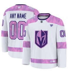 Men Women Youth Vegas Golden Knights Fanatics 2024 Hockey Fights Cancer Custom Practice Jerse White Men Women Youth Vegas Golden Knights Fanatics 2024 Hockey Fights Cancer Custom Practice Jerse White