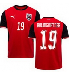 Youth 19 Austria Christoph Baumgartner World Cup Away Replica Jersey 1 Youth 19 Austria Christoph Baumgartner World Cup Away Replica Jersey 1