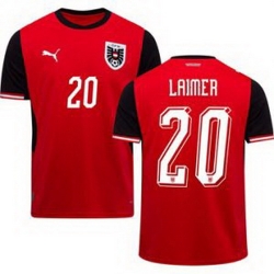 Youth 20 Austria Konrad Laimer World Cup Away Replica Jersey  1