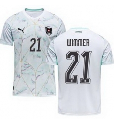 Youth 21 Austria Patrick Wimmer World Cup Away Replica Jersey  2