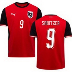 Youth 9 Austria Marcel Sabitzer World Cup Away Replica Jersey  1