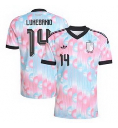 Youth 14Dodi Lukebakio Belgium Jersey 2 Youth 14Dodi Lukebakio Belgium Jersey 2