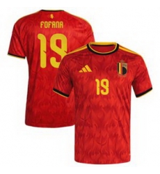 Youth 19Malick Fofana Belgium Jersey   3