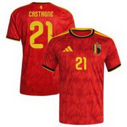 Youth 21Timothy Castagne Belgium Jersey   1