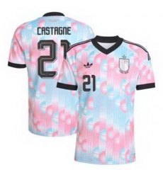 Youth 21Timothy Castagne Belgium Jersey 2 Youth 21Timothy Castagne Belgium Jersey 2
