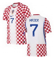 Youth 7 Croatia Lovro Majer Away Replica World Cup   1