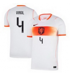 Youth 4 Netherlands National Virgil van Dijk 2026 Away Stadium  2