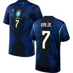 Men 7 Brazil National Team Vini Jr 2026 Home Jersey 2